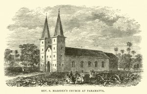 Wielebny S Marsdens Church St Parmatta autorstwa English School