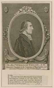 Wielebny William Taylor, Kaplica Spa Fields, Clerkenwell autorstwa English School