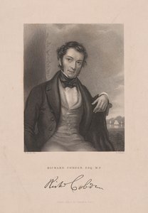 Richard Cobden, ok. 1843 (ryc.) autorstwa English School