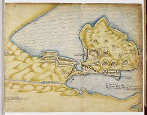 Plan Tintagela autorstwa Richarda Grenville