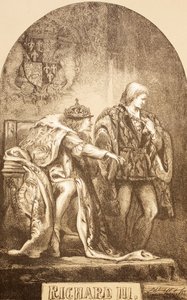 Ryszard III, 1890 (lito) autorstwa English School