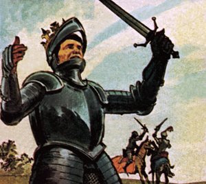 Ryszard III na polu Bosworth autorstwa English School