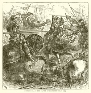 Ryszard III w bitwie pod Bosworth Field, 1485