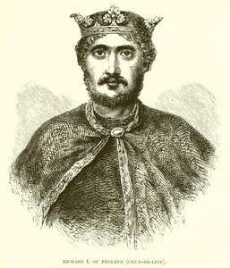 Ryszard I z Anglii autorstwa English School