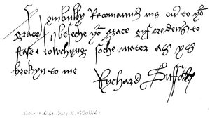 Richard de la Pole (E of Suffolk) autorstwa English School