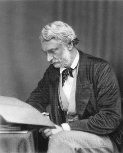 Szanowny Lord John Manners, grawerowane przez G. Cooka na podstawie fotografii S.A. Walkera