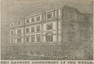 Magazyn Rippon i Burtons, 39 Oxford Street autorstwa English School