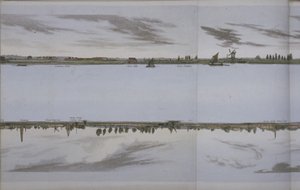 Panorama Tamizy, c.1829 (akwatinta) autorstwa English School