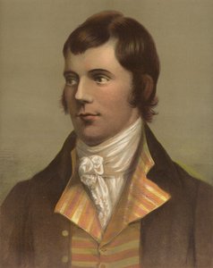 Robert Burns (chromolitho) autorstwa English School