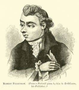 Robert Fergusson autorstwa English School