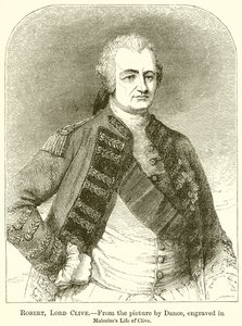 Robert, Lord Clive autorstwa English School