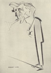 Robert Lynd, irlandzki pisarz i nacjonalista autorstwa English School