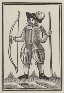 Robin Hood (grawerowanie) autorstwa English School