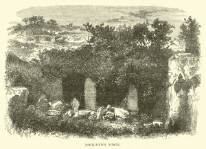 Groby wykute w skale autorstwa English School