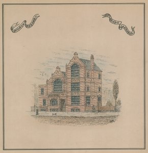 Roland Gardens, South Kensington, Londyn autorstwa English School