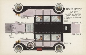 Rolls Royce Cut Out (kolor lito) autorstwa English School