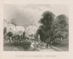 Ogrody Rosherville, Gravesend autorstwa English School