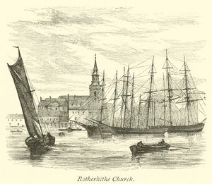 Kościół w Rotherhithe autorstwa English School