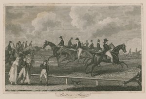 Rotten Row, Hyde Park, Londyn autorstwa English School