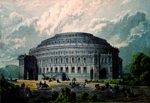 Royal Albert Hall, 2 listopada 1888 autorstwa English School
