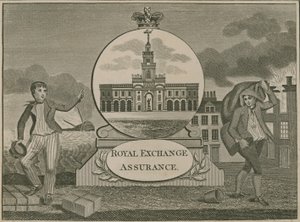 Royal Exchange Assurance, Londyn autorstwa English School