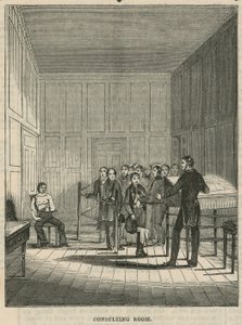 Royal Free Hospital, Londyn: Gabinet lekarski autorstwa English School
