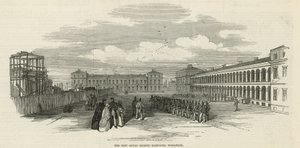 Królewskie koszary morskie w Woolwich autorstwa English School