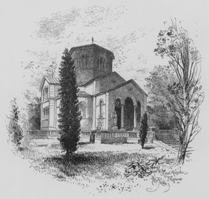 Mauzoleum Królewskie, Frogmore (rycina) autorstwa English School