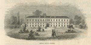 Królewska Szkoła Marynarki Wojennej w New-Cross autorstwa English School