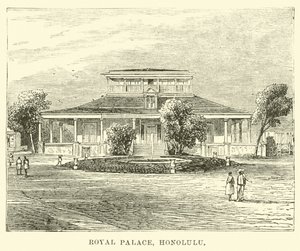 Pałac Królewski, Honolulu autorstwa English School