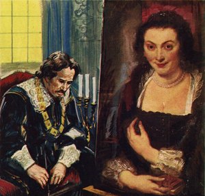 Rubens z portretem zmarłej żony Isabelli