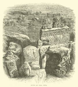 Ruiny w Tell Hum autorstwa English School