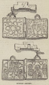 Rosyjski Amulet (grawerunek) autorstwa English School