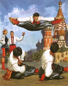 Rosyjskie tancerki autorstwa English School