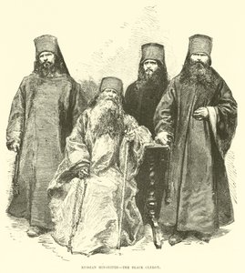 Mniejszość rosyjska, Czarni Duchowni autorstwa English School