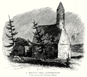 Cela S Keivina, Glendalough (grawerunek) autorstwa English School