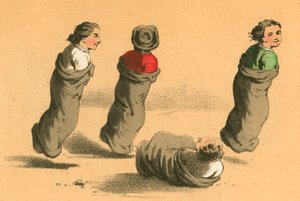 Wyścig workowy autorstwa English School