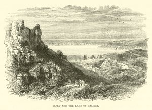 Safed i Jezioro Galilejskie autorstwa English School