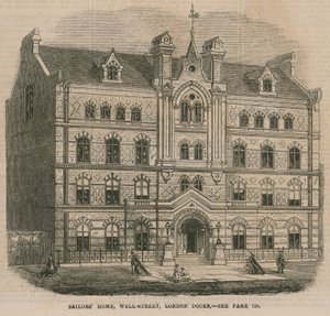 Sailors Home, Well Street, Londyńskie doki autorstwa English School