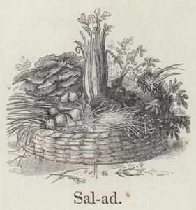 Sałatka (grawerowanie) autorstwa English School