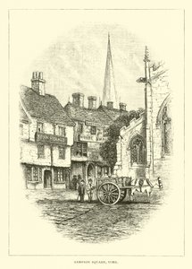 Plac Sampson, York autorstwa English School