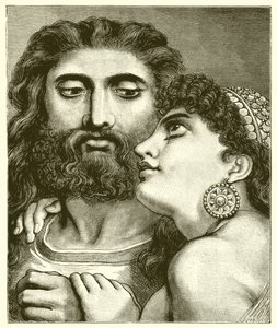 Samson i Dalila autorstwa English School
