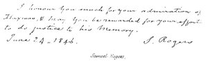 Samuel Rogers autorstwa English School