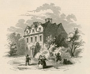 Sandford Manor House, Fulham, Londyn, dawniej miejsce zamieszkania Nell Gwynne autorstwa English School