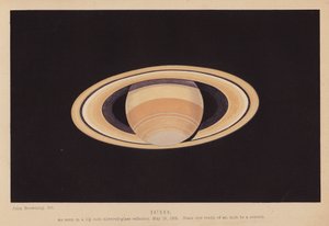 Saturn (litografia) autorstwa English School