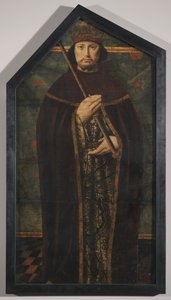 Saxon King, ok.1515 (olej na dębowych panelach) autorstwa English School