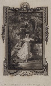 Scena z Historii Sir Charlesa Grandisona autorstwa Samuela Richardsona autorstwa English School