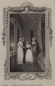 Scena z Historii Sir Charlesa Grandisona autorstwa Samuela Richardsona autorstwa English School