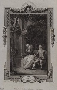 Scena z Cnotliwej sieroty — Mary Collyer autorstwa English School