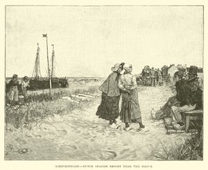 Scheveningen, holenderski kurort nadmorski w pobliżu Hagi autorstwa English School